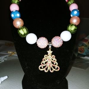 Little girls chunky necklace